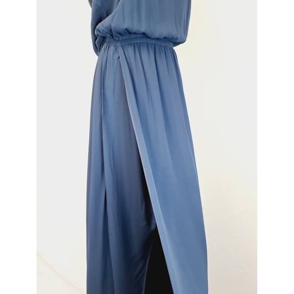 NWT Show Me Your Mumu Kendall Maxi Dress in Rich Navy Crisp Small S - Picture 4 of 10